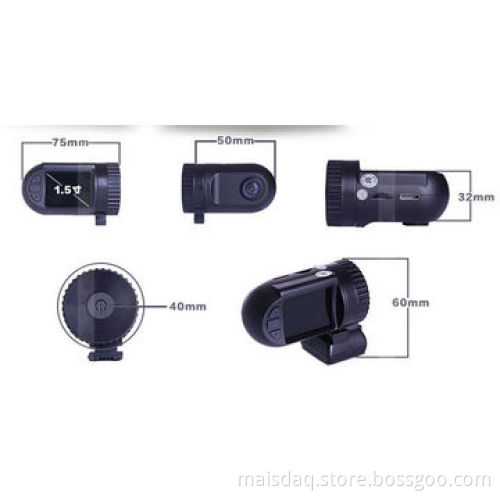 W17 Novatek 96650 2.7-inch mini car DVR, 1.3M pixels, 1,280X480 resolution car DVR motion activated